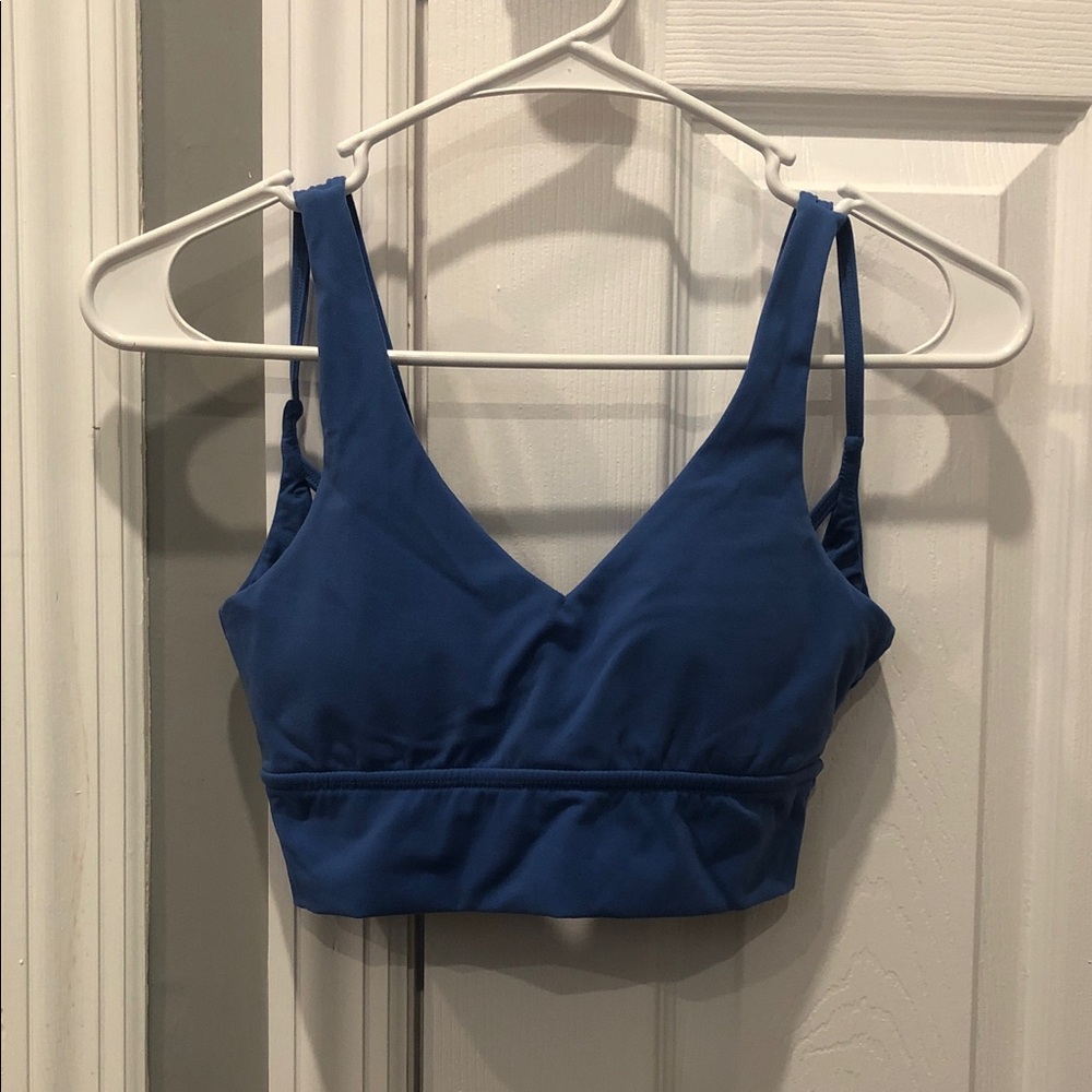 BuffBunny Blue Sports Bra